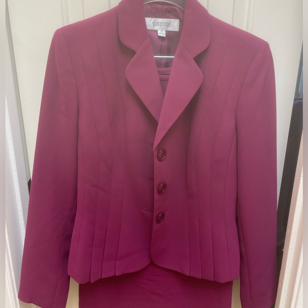 blazer with skirt
